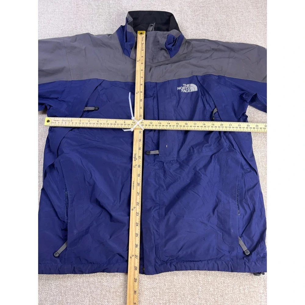 The North Face Summit Series Gore-Tex Jacket Mens Large Blue Grey Hardshell 3363